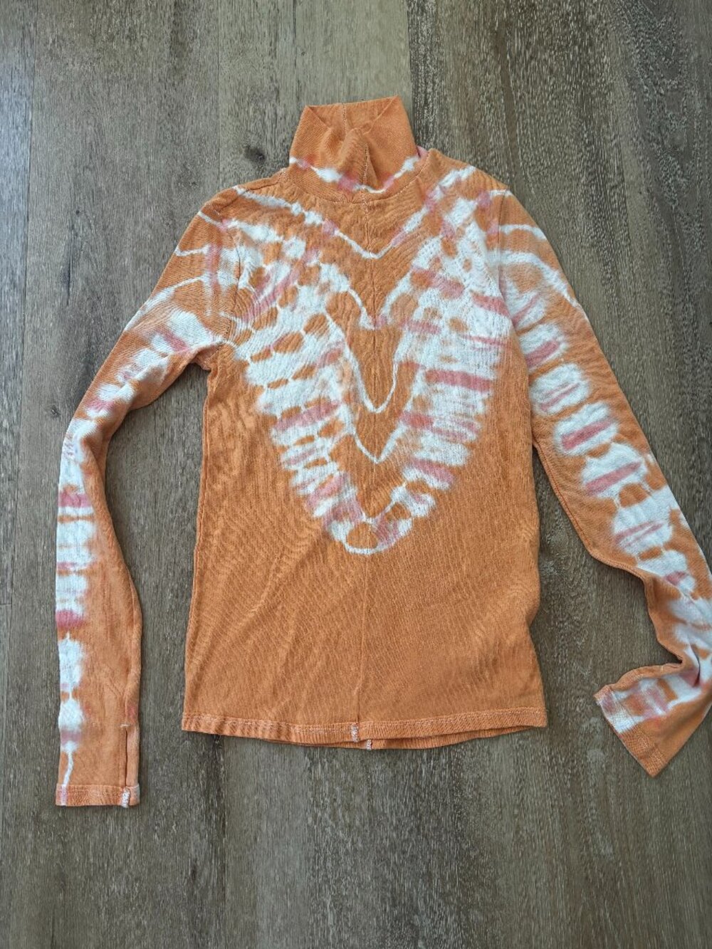 We The Free Psychedelic Turtleneck Top
